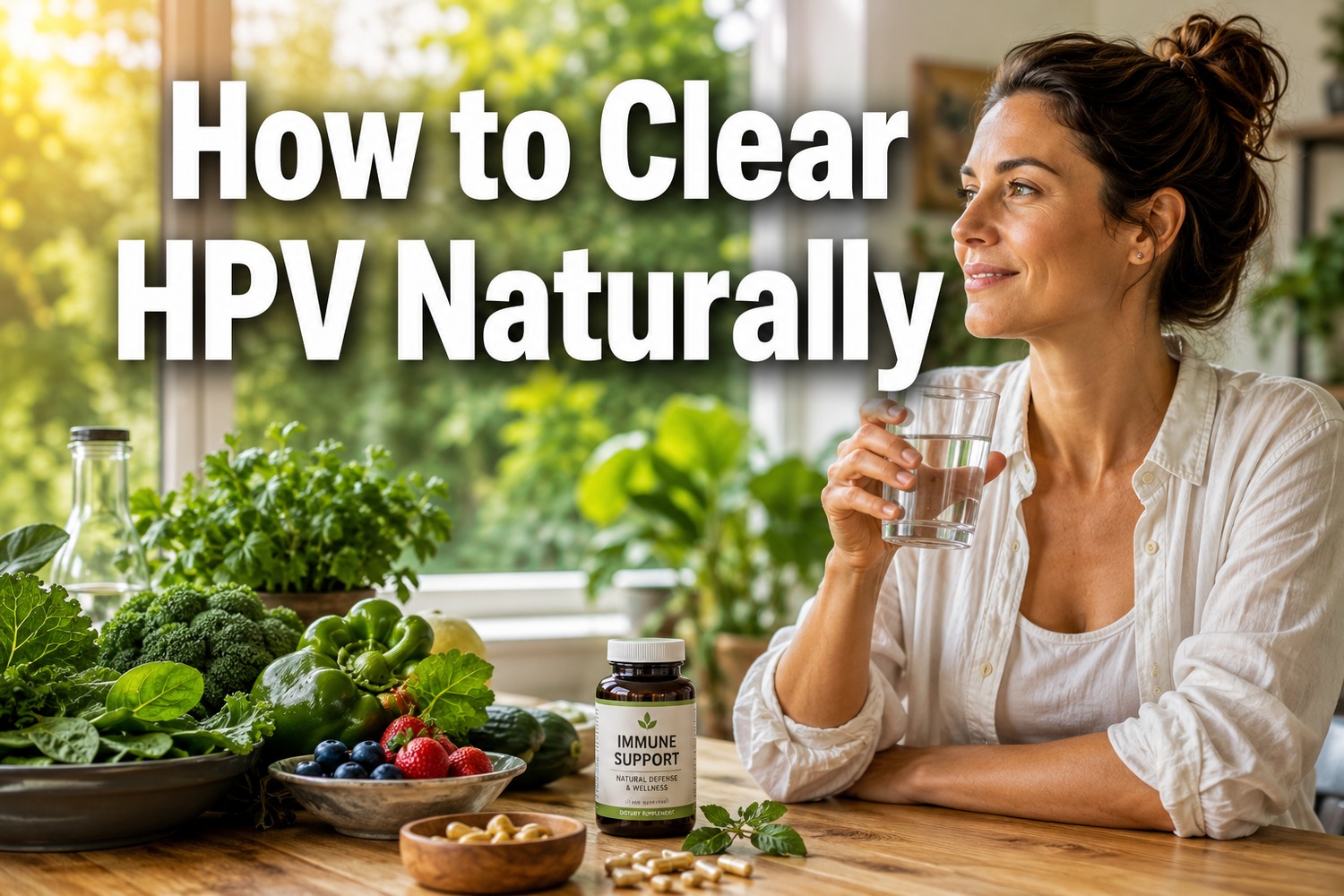 how to clear hpv naturally