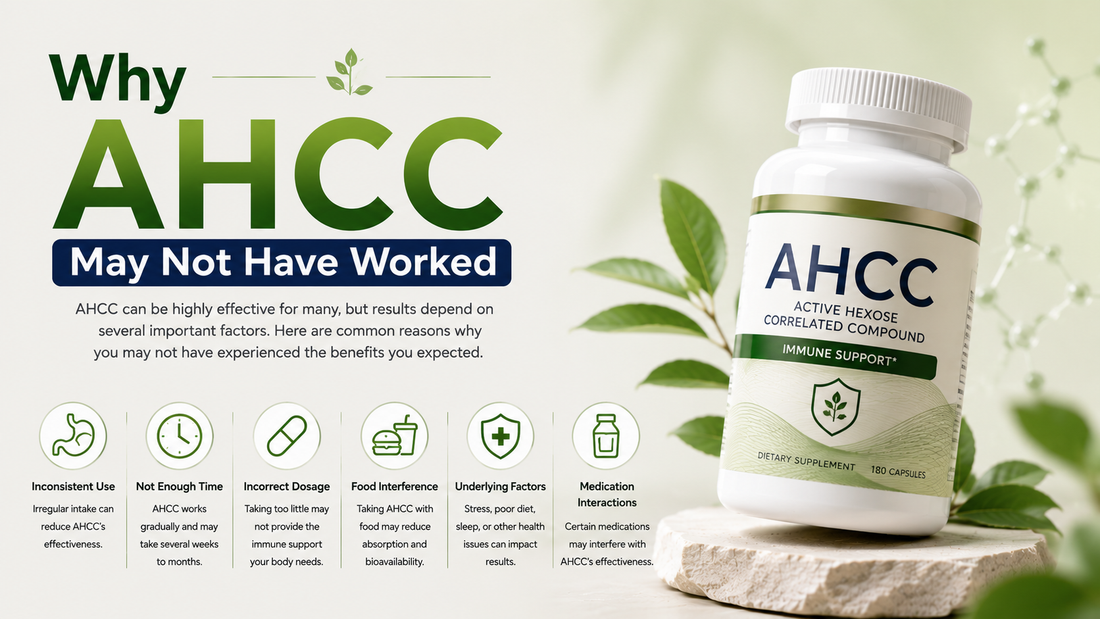 Why AHCC May Not Have Worked — And What to Do Differently